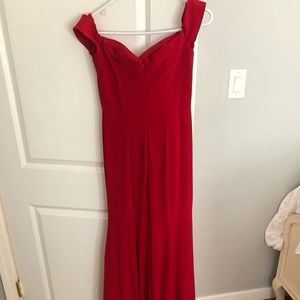 Red prom dress!